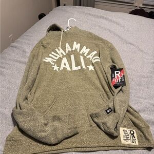 Muhammad Ali Heather Green Hoodie